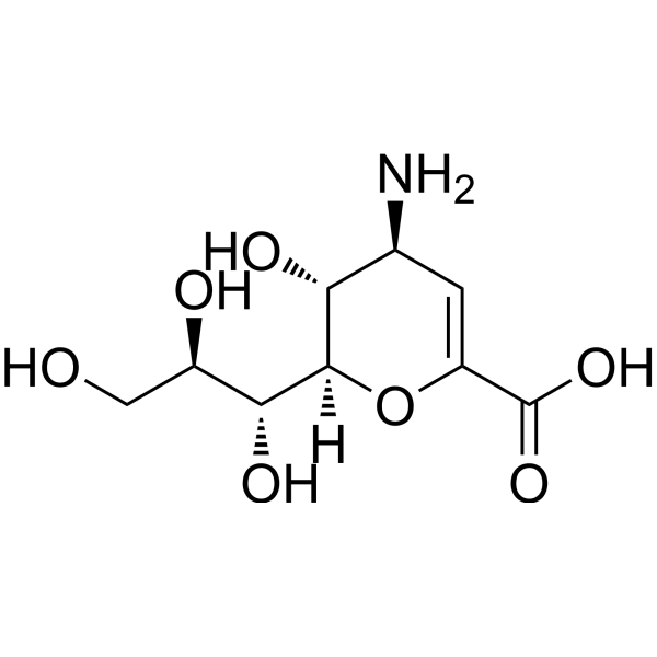 4-Amino-2,6-anhydro-3,4-dideoxy-D-glycero-D-galacto-non-2-enoic acid 263155-12-0